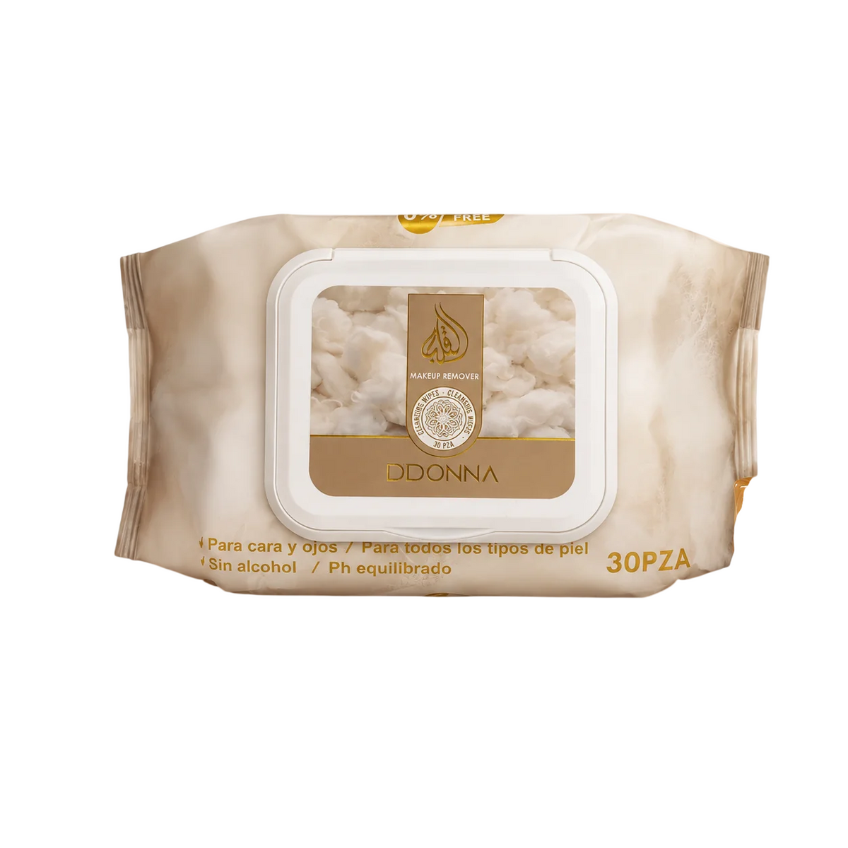 Lingettes démaquillantes sans alcool