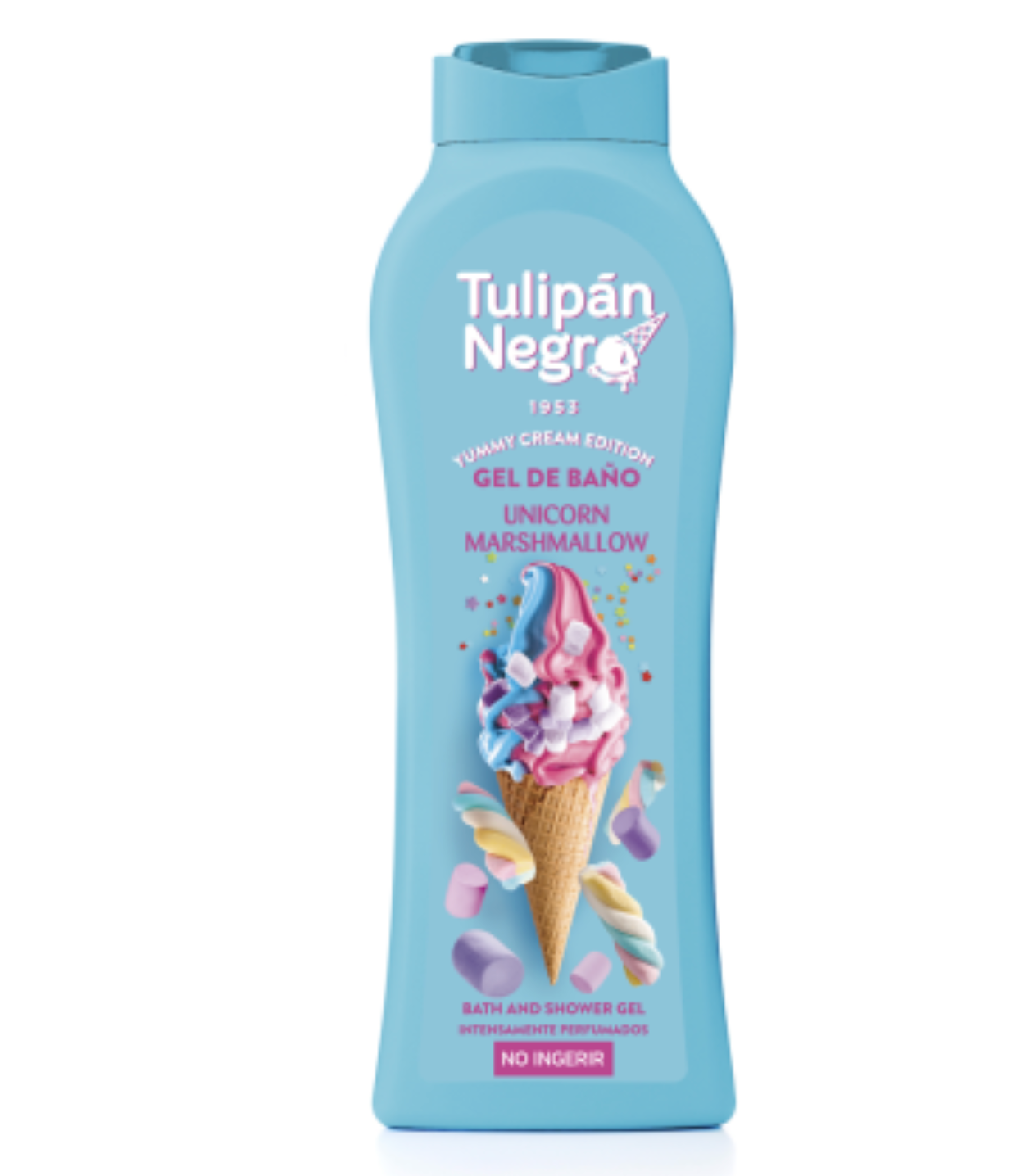 Gel de douche & bain - YUMMY - Marshmallow Licorne - 650ml
