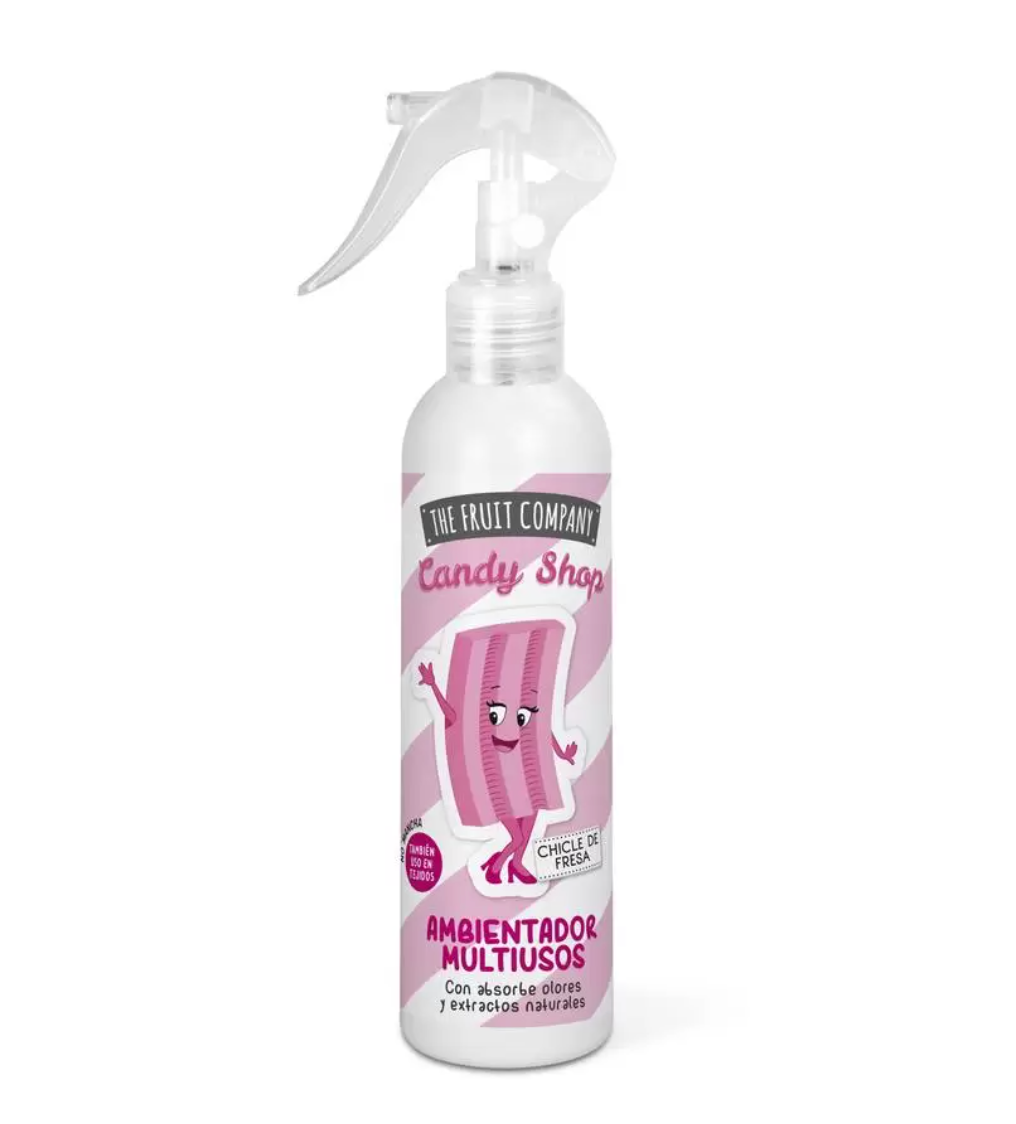 Spray d'ambiance et Tissu - Candy Shop - Chewing Gum Fraise
