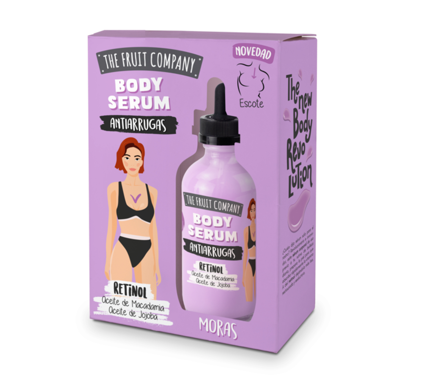Serum anti rides - Décolleté - Mûre (120ml)