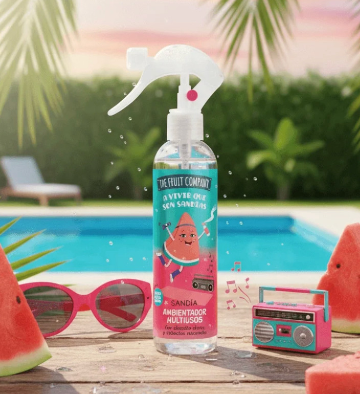 Spray Ambiance Maison & Tissu Pastèque 250ml