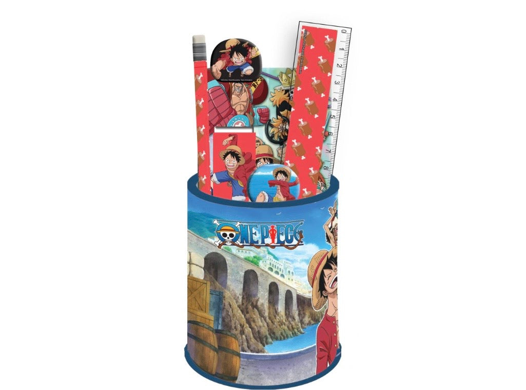 Ensemble de papeterie One Piece de 7 pièces