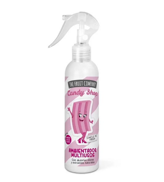 Spray d'ambiance et Tissu - Candy Shop - Chewing Gum Fraise
