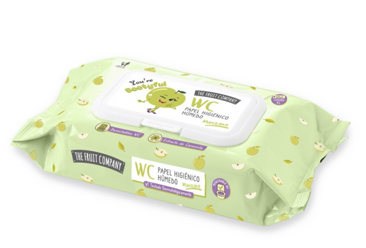 Lingettes intimes - WC - Pomme