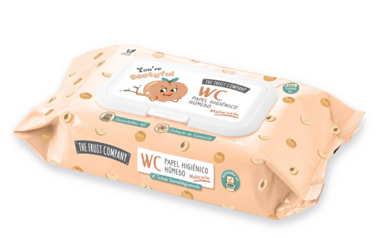 Lingettes intimes - WC - Pêche