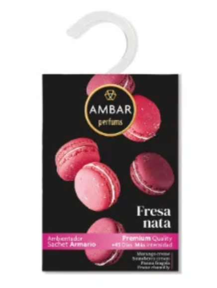 Sachet penderie - Fraise Chantilly