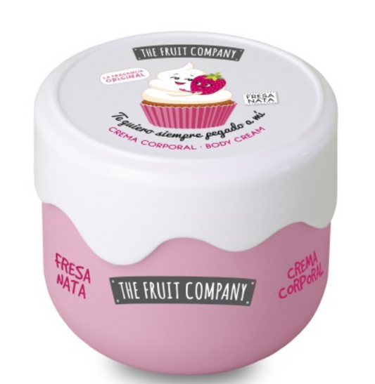 Crème hydratante Fraise & Chantilly - The fruit company (200ml)