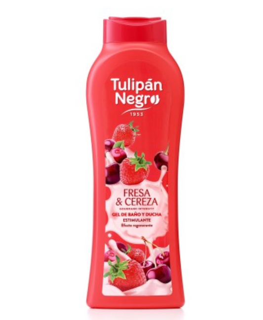 Gel de douche & bain - Fraise et Cerise (650ml)