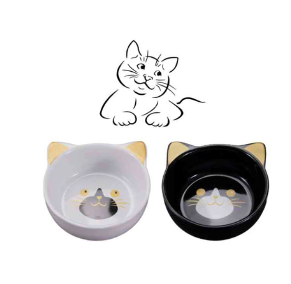 Gamelle pour chat en céramique