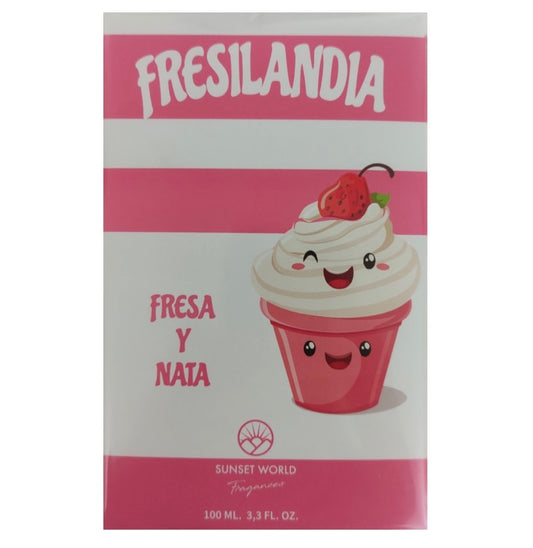Parfum 100 ml - fraise& chantilly