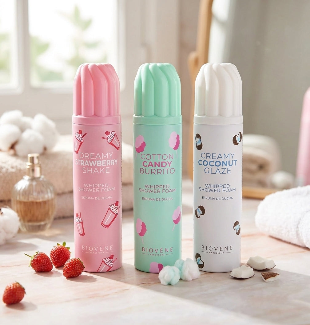 Mousse de Douche - Plusieurs parfums